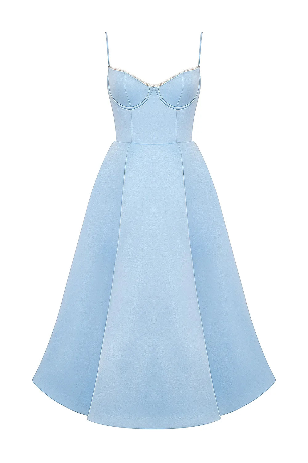 SELENE MIDI DRESS - BLUE