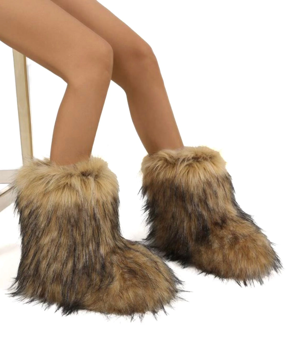 NINA FUR BOOTS