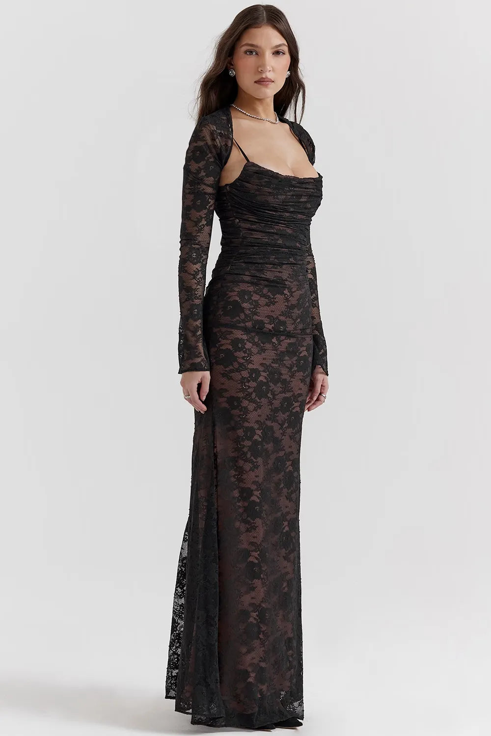 MAISIE MAXI DRESS - BLACK